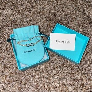 Tiffany and Co Sterling Silver Infinity Bracelet